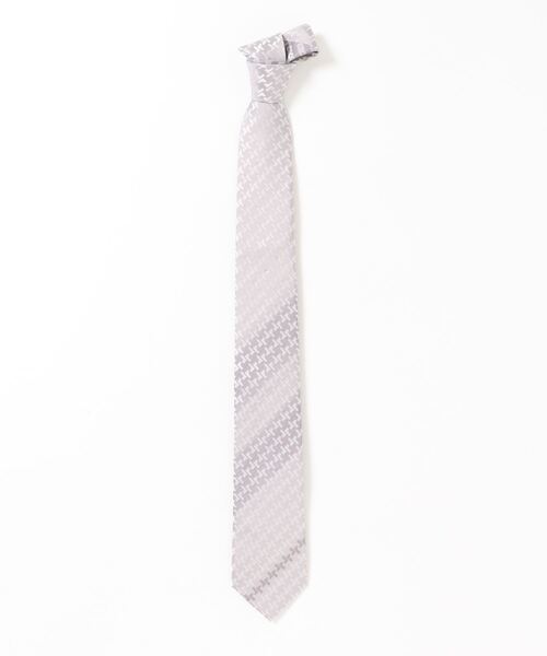 renoma(レノマ)の「*レノマ オム/renoma HOMME シルク パネル柄 ナロータイ 7.0cm幅(ネクタイ・メンズ・パープル/ライトグレー・FREE)」の1枚目の写真