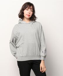 【Champion/チャンピオン】レディース ロングスリーブフーデッドTシャツ