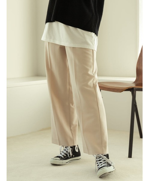 fifth(フィフス)の「フロントタックルーズスラックス(その他パンツ・レディース・ブラック/モカ/ライトベージュ・SMALL/MEDIUM)」の3枚目の写真