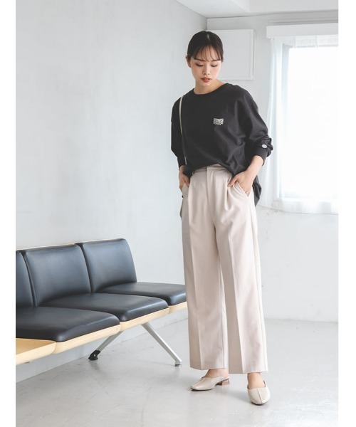 fifth(フィフス)の「フロントタックルーズスラックス(その他パンツ・レディース・ブラック/モカ/ライトベージュ・SMALL/MEDIUM)」の14枚目の写真