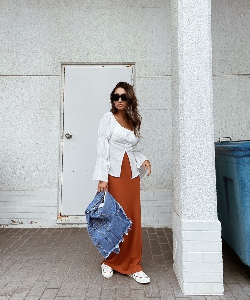 esutoreja（エストレジャ）の「フロントスリットギャザーブラウス（シャツ/ブラウス・レディース・ホワイト/ベージュ・FREE）」の10枚目の写真