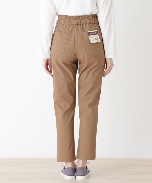 SHOO・LA・RUE(シューラルー)の「◆【S-3L】ストレッチ裏起毛イージーテーパードパンツ(その他パンツ・レディース・ブラック/アイボリー/サンドベージュ/キャメル・01/02/03/04/05)」の22枚目の写真