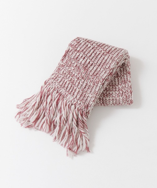 HIGHLAND 2000（ハイランドトゥーサウザンド）の「HIGHLAND 2000　Slub BW Scarf（マフラー・メンズ・ブラウン系その他/キャメル・-）」の8枚目の写真