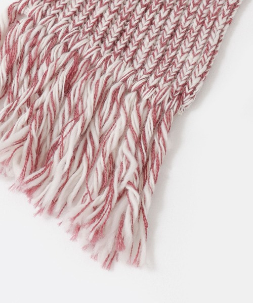 HIGHLAND 2000（ハイランドトゥーサウザンド）の「HIGHLAND 2000　Slub BW Scarf（マフラー・メンズ・ブラウン系その他/キャメル・-）」の3枚目の写真