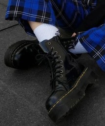 KOR（ケーオーアール）の「厚底ラバーソール サイドジップレースアップブーツ（ブーツ）」
