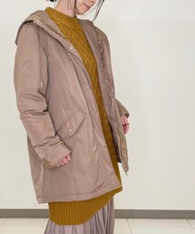 ◆撥水シームレスダウンコート