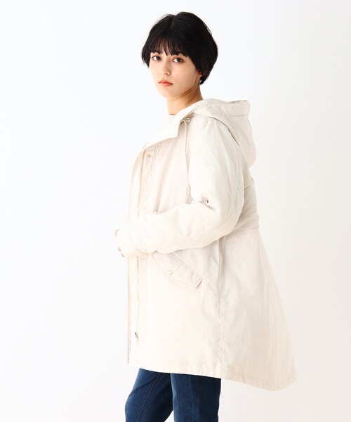 DRESKIP（ドレスキップ）の「◆撥水シームレスダウンコート（ダウンジャケット/コート・レディース・ブラック/アイボリー/ブラウン系その他・02/03/04）」の10枚目の写真