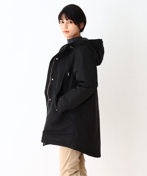 DRESKIP（ドレスキップ）の「◆撥水シームレスダウンコート（ダウンジャケット/コート・レディース・ブラック/アイボリー/ブラウン系その他・02/03/04）」の16枚目の写真