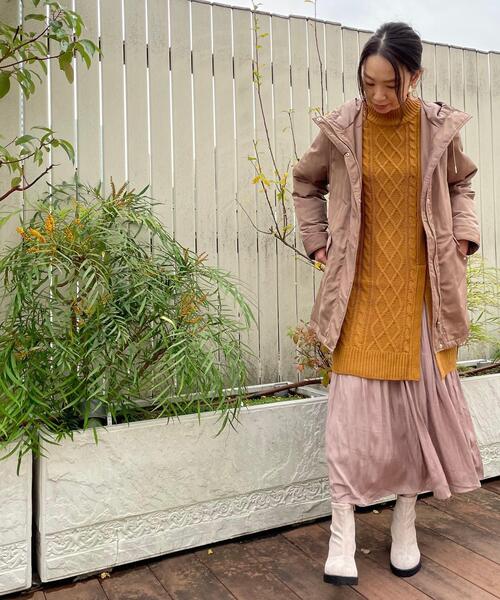 DRESKIP（ドレスキップ）の「◆撥水シームレスダウンコート（ダウンジャケット/コート・レディース・ブラック/アイボリー/ブラウン系その他・02/03/04）」の19枚目の写真