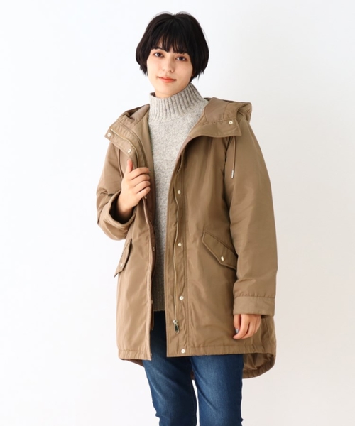 DRESKIP（ドレスキップ）の「◆撥水シームレスダウンコート（ダウンジャケット/コート・レディース・ブラック/アイボリー/ブラウン系その他・02/03/04）」の22枚目の写真