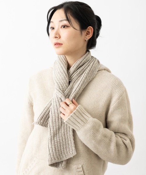 【セール】アラン ウーレンミルズ スーパーソフト メリノウール マフラー（マフラー）｜aran WOOLLEN MILLS（アランウーレンミルズ）