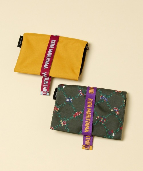 KEITA MARUYAMA（ケイタマルヤマ）の「【KEITA MARUYAMA】トラベルポーチ（ポーチ・レディース・ネイビー/カーキ/イエロー・0）」の18枚目の写真