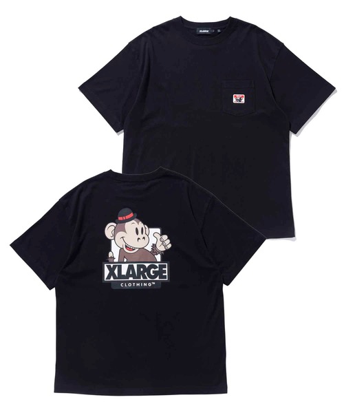 XLARGE（エクストララージ）の「KEITH S/S POCKET TEE（Tシャツ/カットソー・メンズ・ブラック/ホワイト/パープル・M/S/L/XL）」の4枚目の写真