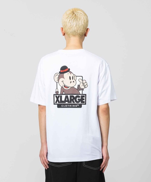 XLARGE（エクストララージ）の「KEITH S/S POCKET TEE（Tシャツ/カットソー・メンズ・ブラック/ホワイト/パープル・M/S/L/XL）」の5枚目の写真