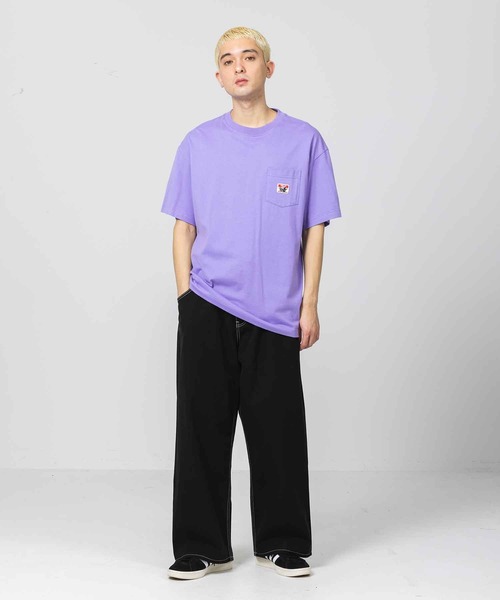XLARGE（エクストララージ）の「KEITH S/S POCKET TEE（Tシャツ/カットソー・メンズ・ブラック/ホワイト/パープル・M/S/L/XL）」の20枚目の写真