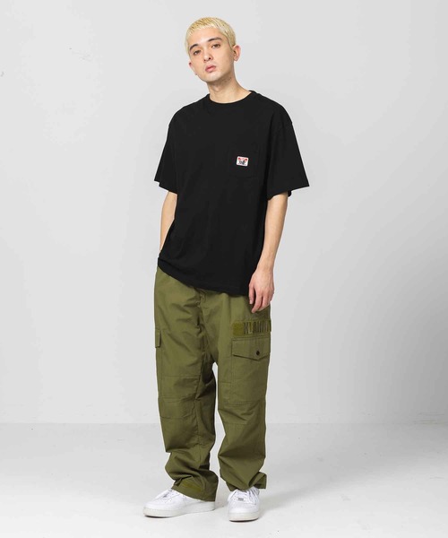 XLARGE（エクストララージ）の「KEITH S/S POCKET TEE（Tシャツ/カットソー・メンズ・ブラック/ホワイト/パープル・M/S/L/XL）」の21枚目の写真