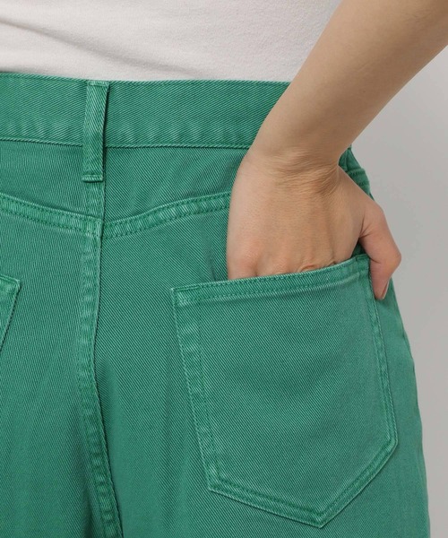 PAGEBOY（ページボーイ）の「カラーデニムセットアップパンツ（デニムパンツ・レディース・グリーン/ピンク・26inch/25inch）」の16枚目の写真