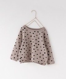 LOWRYS FARM | ヘンケイドットプリントプルオーバー　258799(Tシャツ/カットソー)