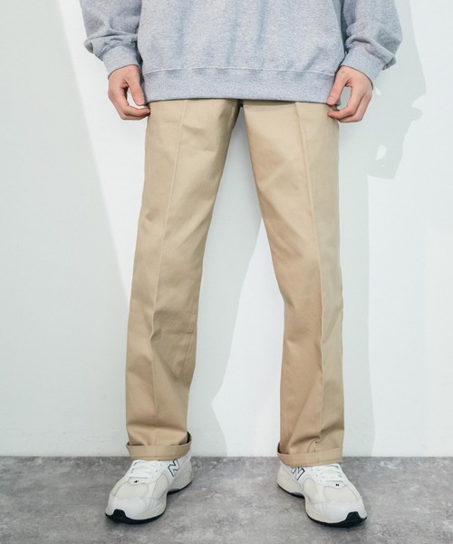 Ressaca（レサーカ）の「コットンツイル ワイドチノスケーターワークパンツ（チノパンツ・メンズ・ライトグレー/ブラック/ベージュ/パープル/ブラウン/レッド/カーキ/ブルー/グリーン/マスタード/チャコール・M/L/XL）」の21枚目の写真