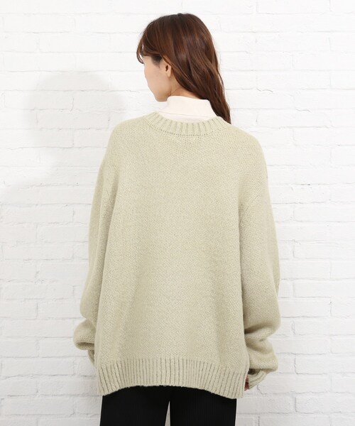 SHOO・LA・RUE（シューラルー）の「◆シャギーニットカーディガン（カーディガン/ボレロ・レディース・ライトパープル/ライトブルー/ホワイト系/ライトグリーン・00）」の7枚目の写真