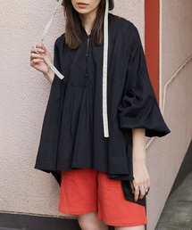 Auntie Rosa Holiday | オーバーシルエットカフタンブラウス(シャツ/ブラウス)