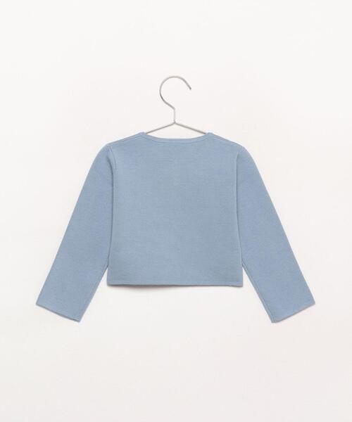 agnes b.（アニエスベー）の「LS43 E BOLERO キッズ リボン刺繍ボレロ 