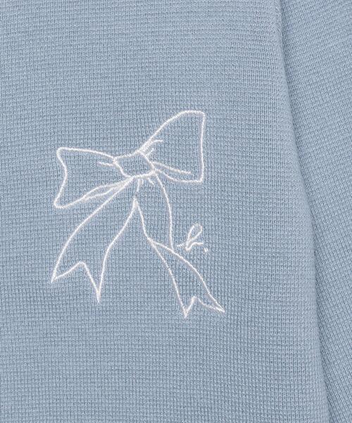 agnes b.（アニエスベー）の「LS43 E BOLERO キッズ リボン刺繍ボレロ 