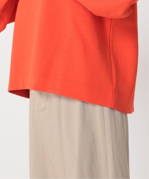 Simplicite（サンプリシテ）の「ハトメダンボールフードプルオーバー（Tシャツ/カットソー・レディース・ブラック/ホワイト/オレンジ・FREE）」の17枚目の写真