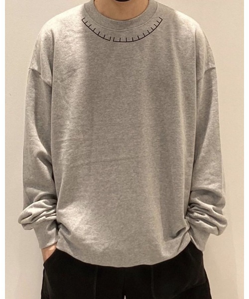 【Re:one】「1:24」Neck print sweatshirt(MA)（スウェット）｜VIBGYOR（ヴィブジョー）