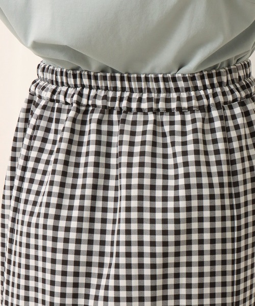 libelle more（リベル モア）の「ギンガムチェック　マーメイドスカート（スカート・レディース・ブラック/ネイビー・M/L）」の7枚目の写真