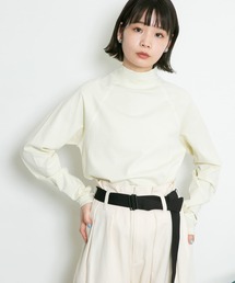 KBF | illi　ラグランハイネックカットソー(Tシャツ/カットソー)
