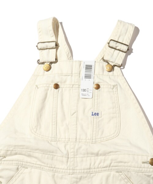 Lee（リー）の「◆【130・150】LEE OVERALLS（つなぎ/オールインワン・キッズ・オフホワイト/ネイビー・15 /13）」の7枚目の写真
