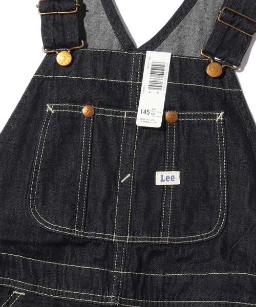 Lee（リー）の「◆【130・150】LEE OVERALLS（つなぎ/オールインワン・キッズ・オフホワイト/ネイビー・15 /13）」の10枚目の写真