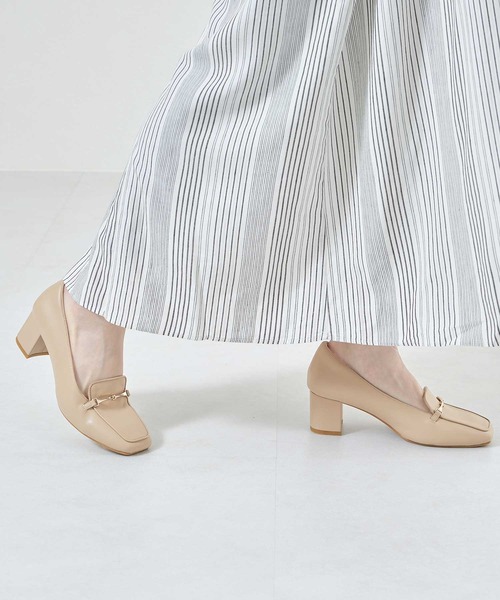 ORiental TRaffic（オリエンタルトラフィック）の「跳べるパンプス ビットモチーフ R-3207（パンプス・レディース・ベージュ/キャメル/ブラック/カーキ・33/35/36/38/40/42/34/37/39/43/41）」の18枚目の写真