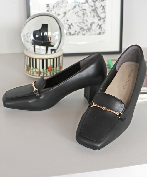 ORiental TRaffic（オリエンタルトラフィック）の「跳べるパンプス ビットモチーフ R-3207（パンプス・レディース・ベージュ/キャメル/ブラック/カーキ・33/35/36/38/40/42/34/37/39/43/41）」の20枚目の写真