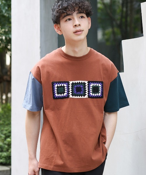 セール ユニセックス クロシェニットオーバーｔシャツ Tシャツ カットソー チチカカ チチカカ のファッション通販 Zozotown