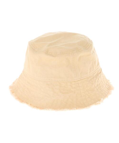 INGNI（イング）の「フリンジバケットハット（ハット・レディース・ブラック/ベージュ/オフホワイト・ONE SIZE）」の6枚目の写真