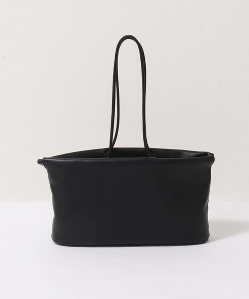 NOLLEY’S(ノーリーズ)の「【LE VERNIS/ルベルニ】◇【WEB限定】2wayレザー巾着バッグ(トートバッグ・レディース・アイボリー/ブラック/グリーン・FREE)」の3枚目の写真