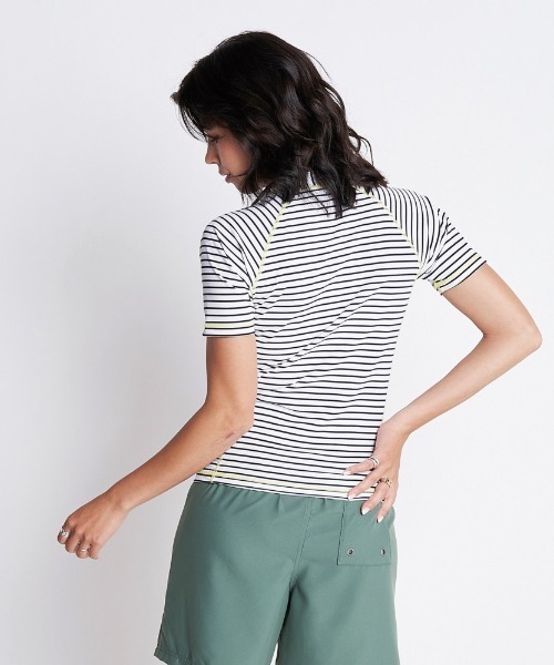 セール】RASHIE S/S/ロキシー半袖ラッシュガード(水着