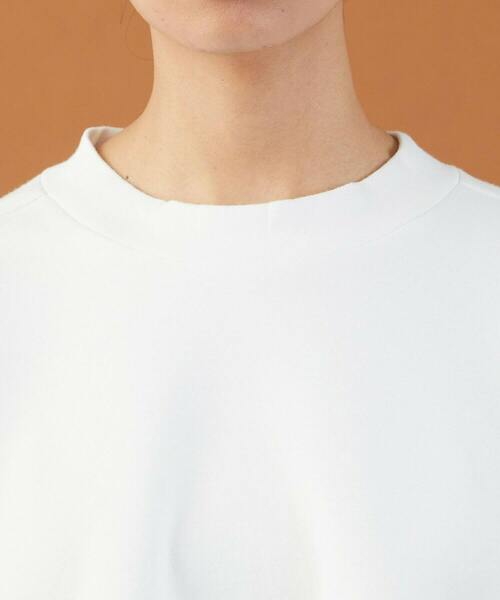 FRAPBOIS（フラボア）の「BIGスリーブT（Tシャツ/カットソー・レディース・ホワイト/グレイッシュベージュ・1/0）」の6枚目の写真