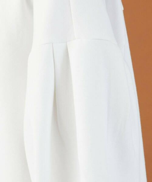 FRAPBOIS（フラボア）の「BIGスリーブT（Tシャツ/カットソー・レディース・ホワイト/グレイッシュベージュ・1/0）」の8枚目の写真