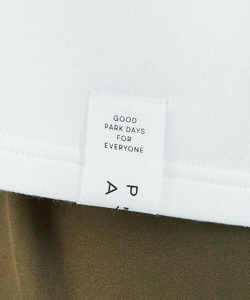 FRAPBOIS（フラボア）の「BIGスリーブT（Tシャツ/カットソー・レディース・ホワイト/グレイッシュベージュ・1/0）」の11枚目の写真