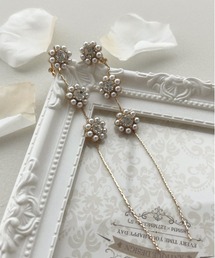 【apres jour×ARIAZ】フラワーイヤリング