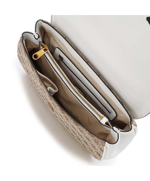 Guess（ゲス）の「AVIANA Convertible Crossbody Flap（ショルダーバッグ・レディース・ホワイト/ネイビー・ONE SIZE）」の10枚目の写真