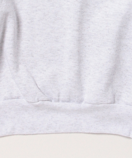 BEAMS BOY（ビームスボーイ）の「◎les Briqu’a braque / サイド 配色 クルースウェット（スウェット・レディース・ライトグレー/ブラック・ONE SIZE）」の8枚目の写真
