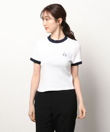 GAP | リブ リンガーTシャツ(Tシャツ/カットソー)