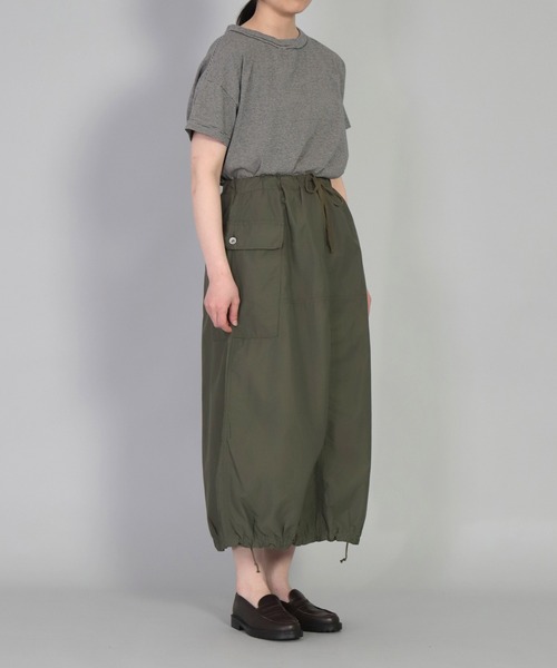 OMNIGOD（オムニゴッド）の「[OMNIGOD womens / オムニゴッド] NCウェザー イージーカーゴスカート（スカート・レディース・ネイビー/オリーブ/ゴールド・3/2）」の22枚目の写真