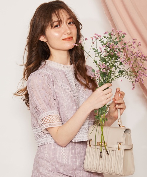 ノエラ  フラワーレースセットアップ  ワンピース フラワーレースセットアップ | セットアップ | NOELA OFFICIAL