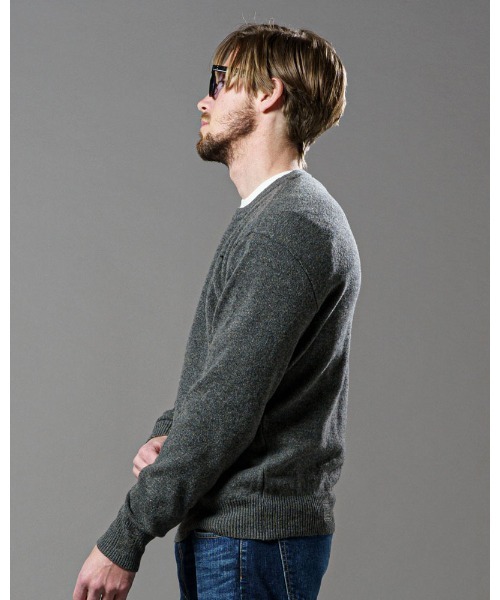 wjk(ダヴルジェイケイ)の「damage knit(ニット/セーター・メンズ・ブラック/チャコールグレー・X-LARGE/MEDIUM/LARGE/SMALL)」の10枚目の写真