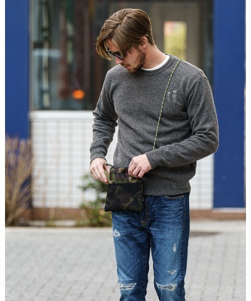 wjk(ダヴルジェイケイ)の「damage knit(ニット/セーター・メンズ・ブラック/チャコールグレー・X-LARGE/MEDIUM/LARGE/SMALL)」の16枚目の写真